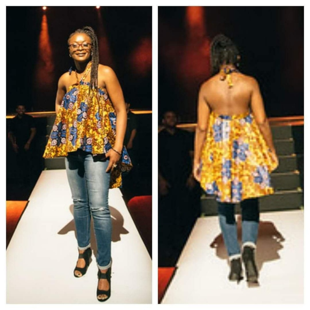 African Print Top